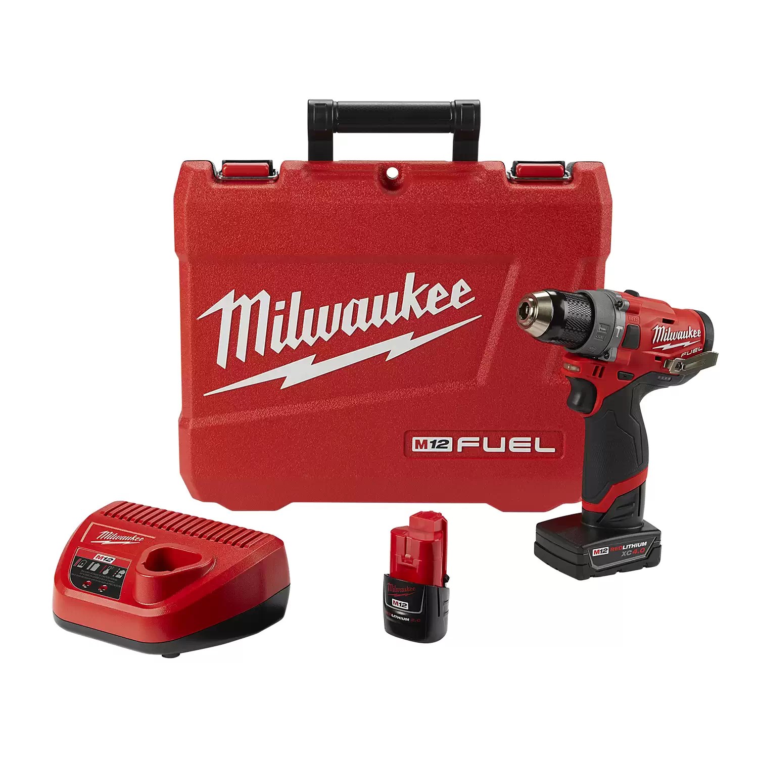 Milwaukee 2504-22 M12 FUEL 1/2 in. Hammer Drill Kit