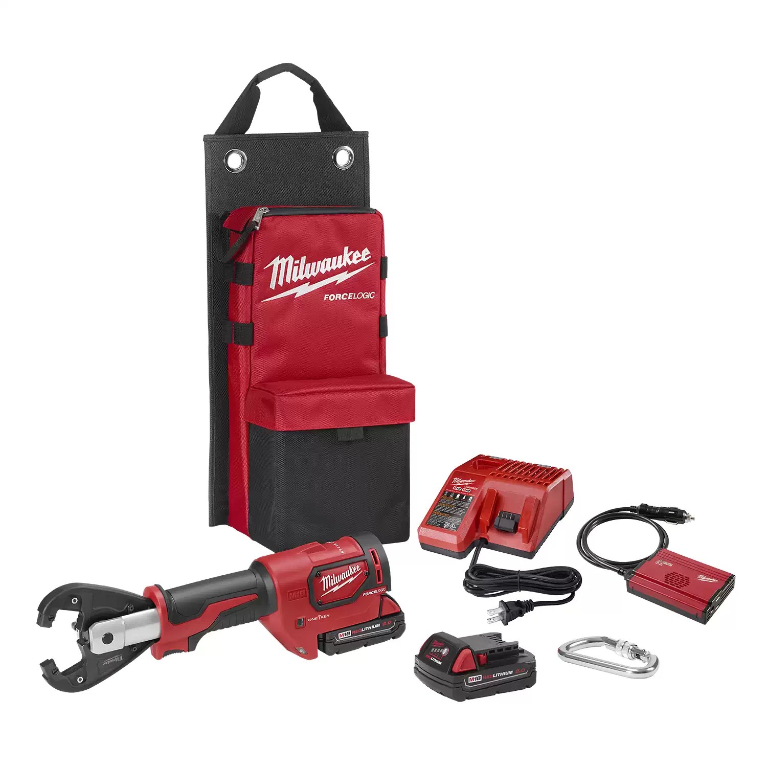 Milwaukee 2678-22K M18 18 Volt Lithium-Ion Cordless Force Logic 6T Utility Crimping Kit with Kearney Grooves