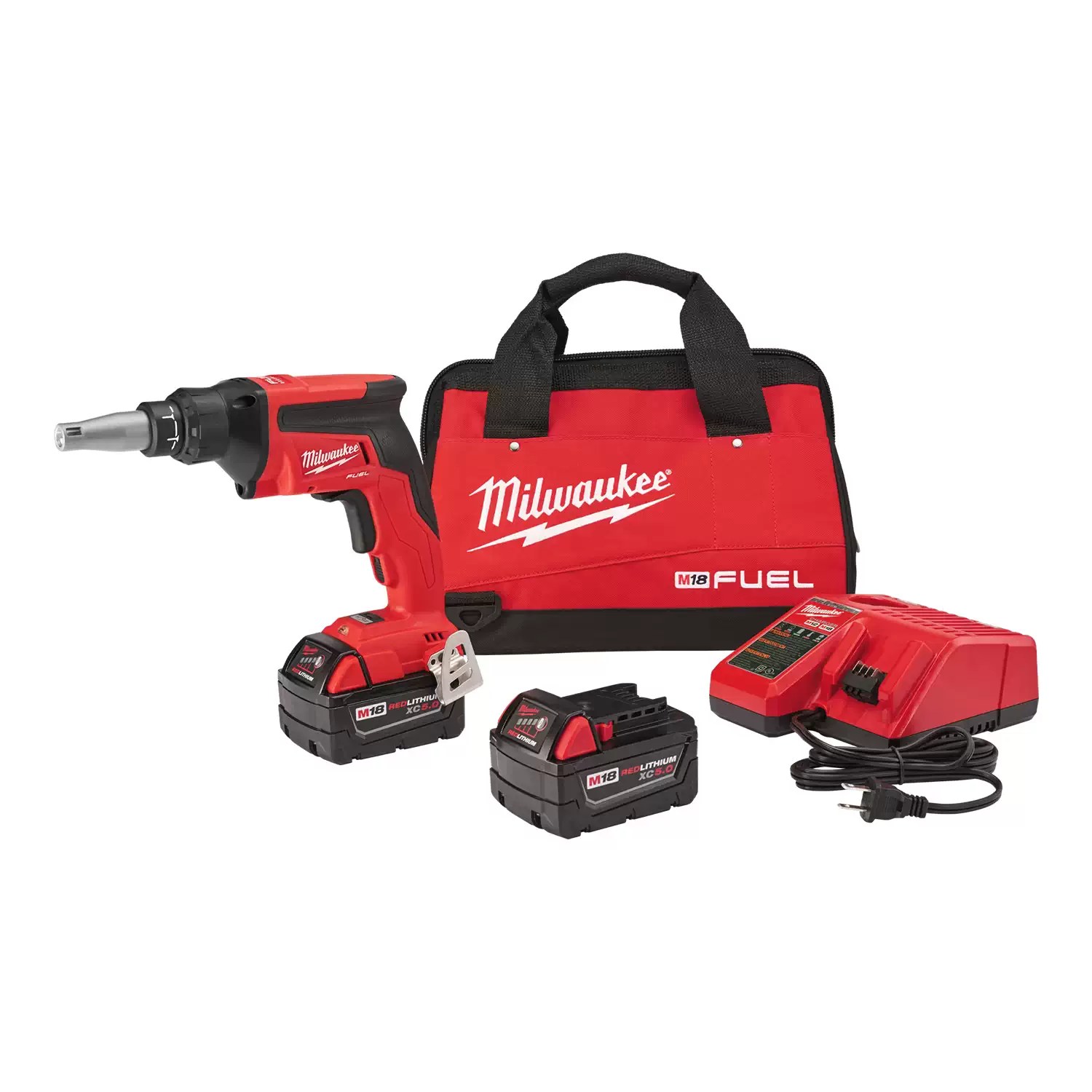 Milwaukee 2866-22 M18 FUEL 18 Volt Lithium-Ion Brushless Cordless Drywall Screw Gun- XC Kit