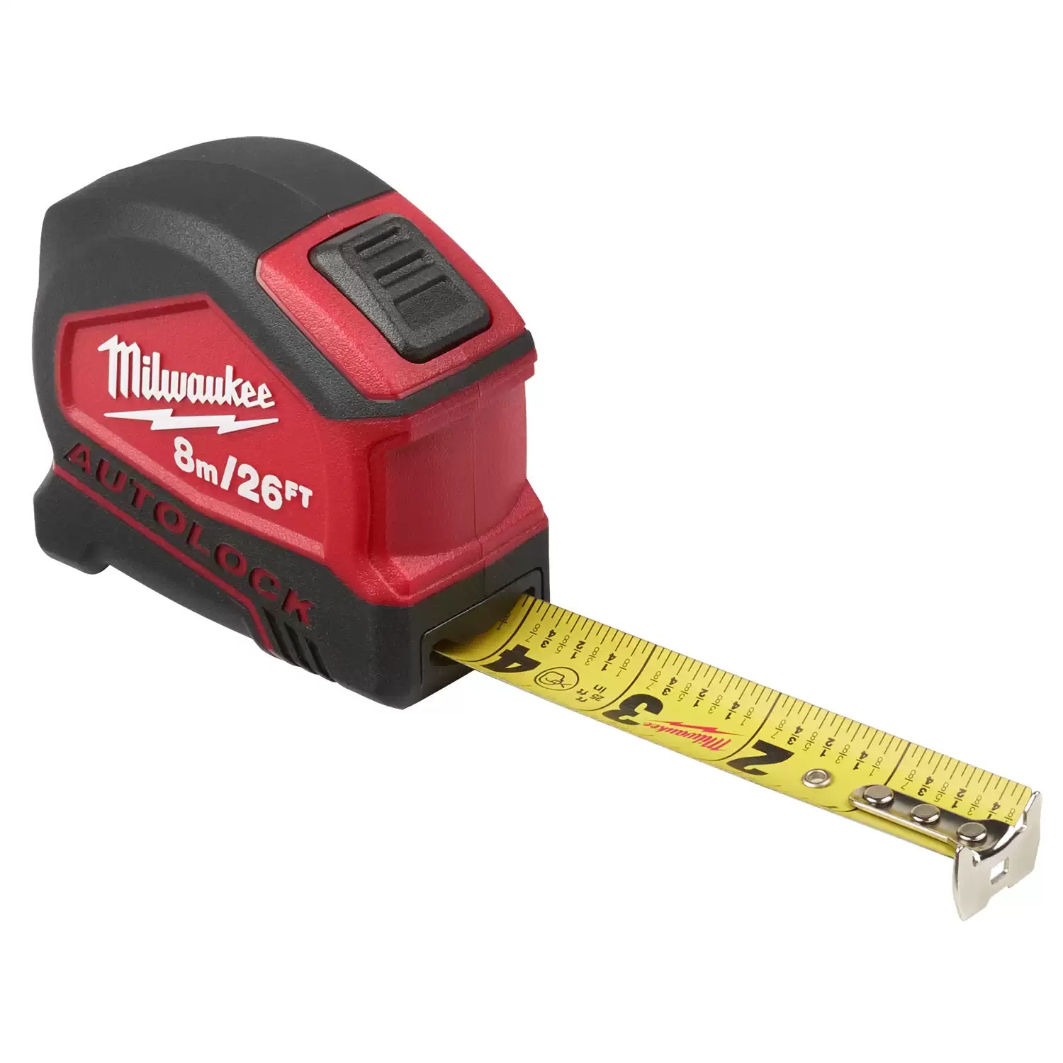 Milwaukee 48-22-6826 8m/26ft Compact Auto Lock Tape Measure