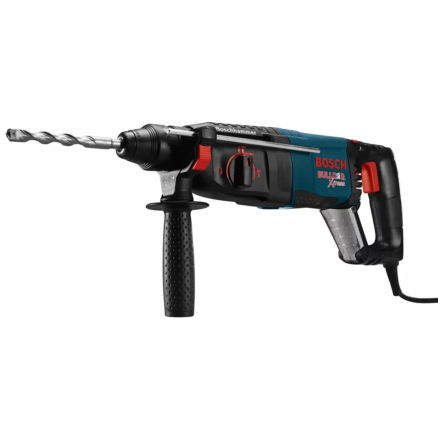 Bosch 11255VSR Corded Bulldog Xtreme 1″ 3-Mode Variable Speed SDS-Plus Rotary Hammer, 120V 8A