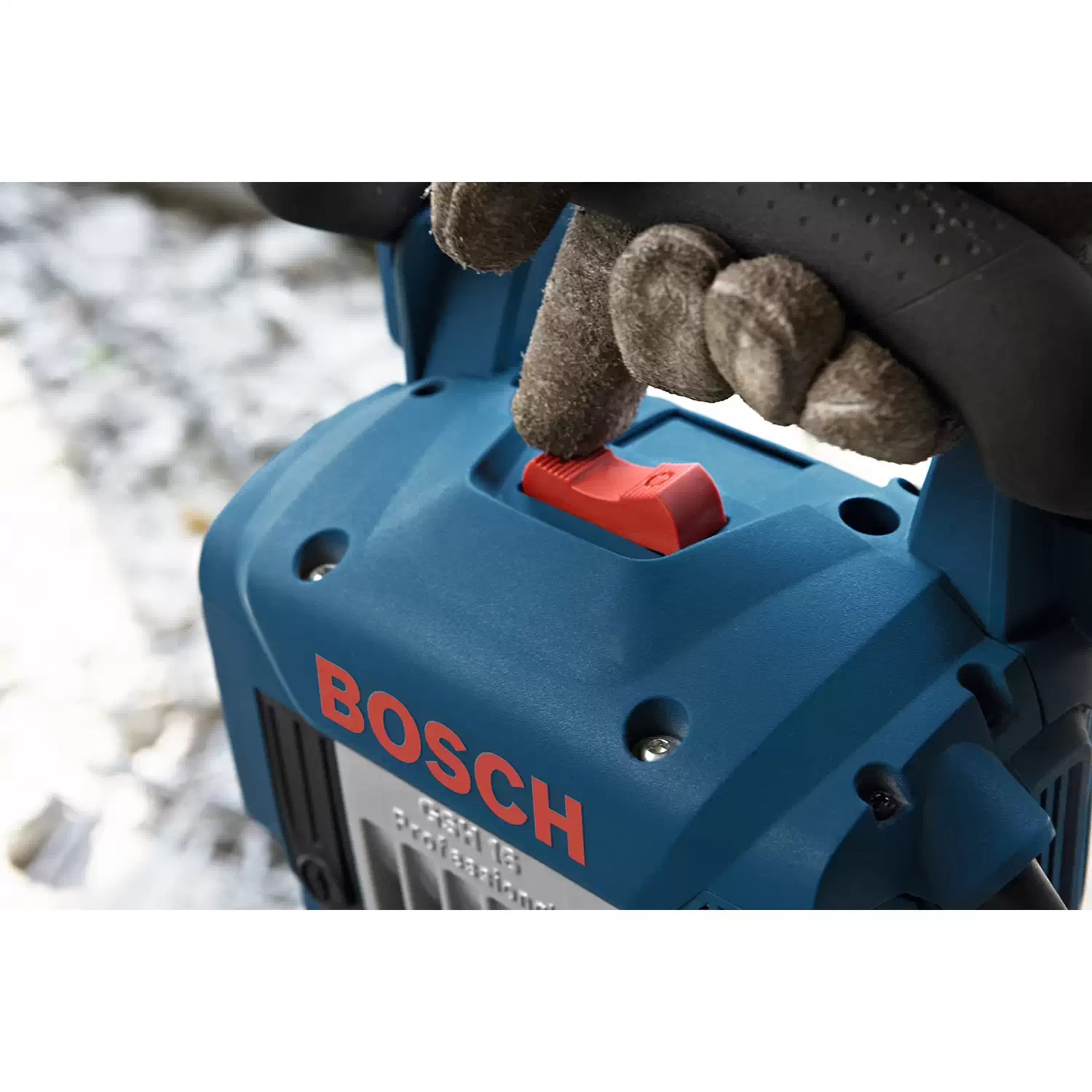 Bosch 11335K Corded 1-1/8" Hex Jack Breaker Hammer Kit, 120V 15A