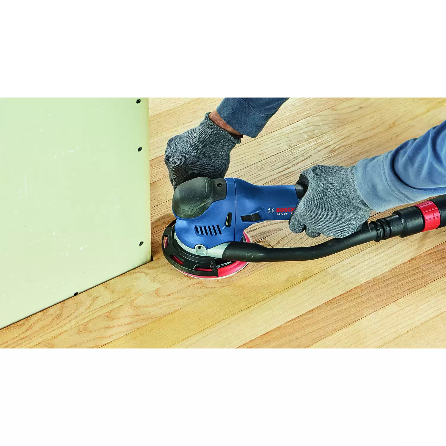 Bosch GET75-6N Corded 6″ Dual-Mode Random Orbit Sander, Constant Speed Adjust 120V 7.5A