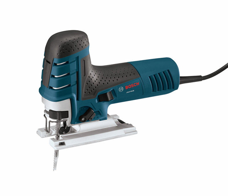 Bosch JS470EB Corded Barrel Grip Variable Speed Orbital Jig Saw (1) Case, 120V 7.0A