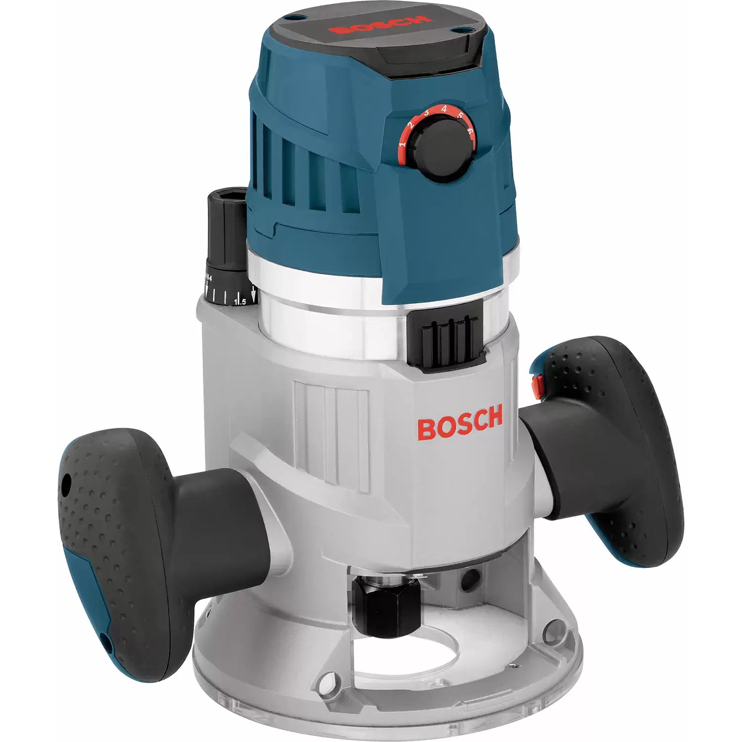 Bosch MRC23EVSK Corded 2.3 HP Electronic Modular Router Combo Kit (1) Fixed Base (1) Plunge Base, 120V 15A