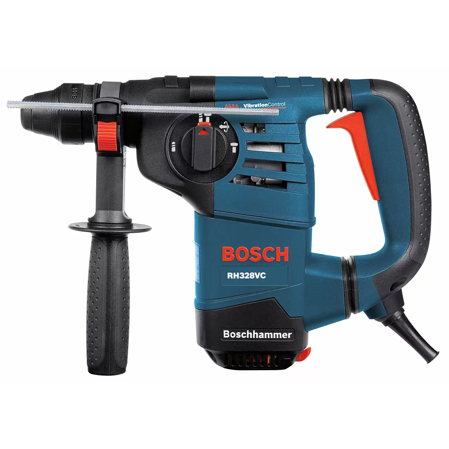 Bosch RH328VC Corded 1-1/8" 3-Mode Variable Speed SDS-Plus Rotary Hammer, 120V 8A