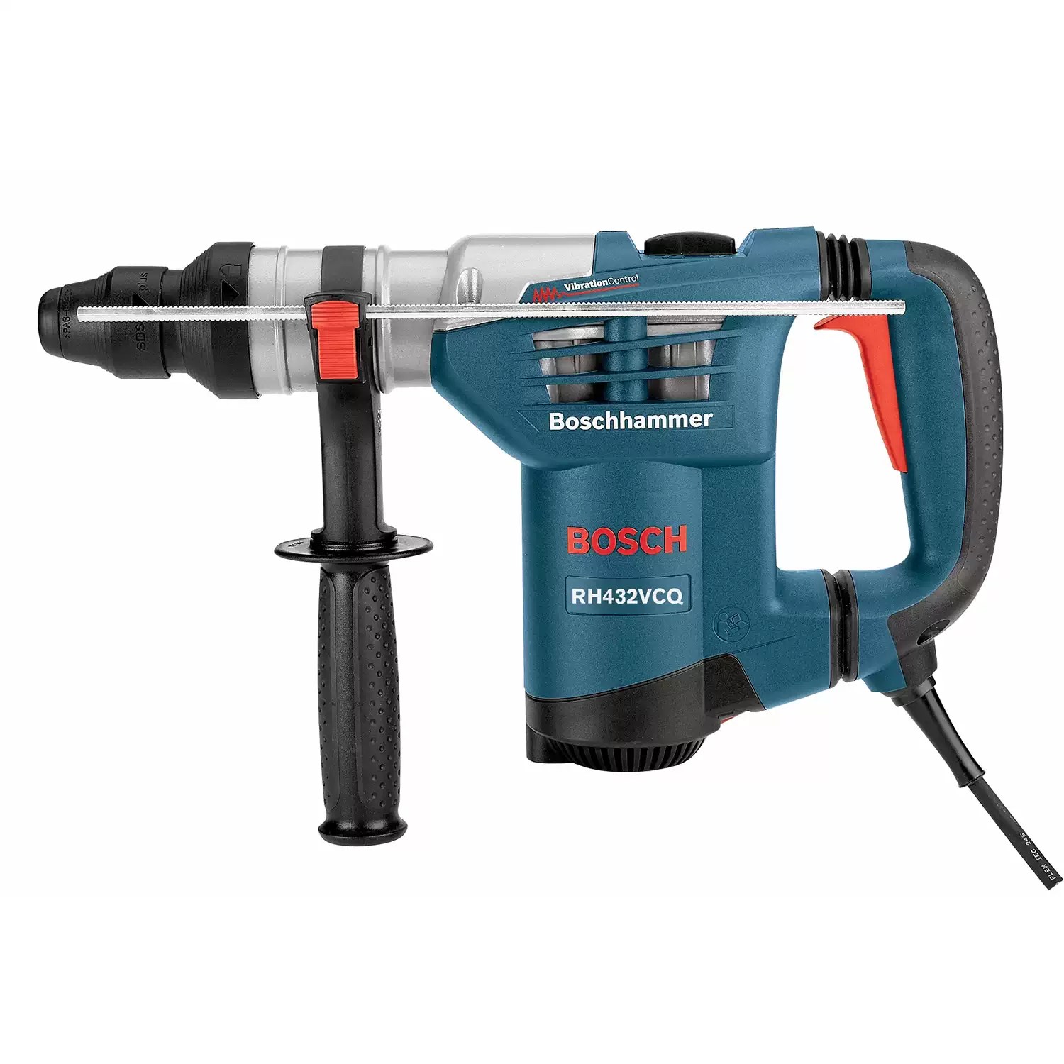 Bosch RH432VCQ Corded 1-1/4" 3-Mode Variable Speed SDS-Plus Rotary Hammer, 120V 8.5A
