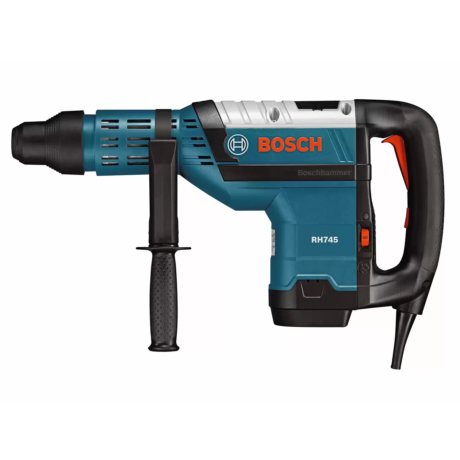 Bosch RH745 Corded 1-3/4″ 2-Mode Variable Speed SDS-Max Rotary Hammer, 120V 13.5A