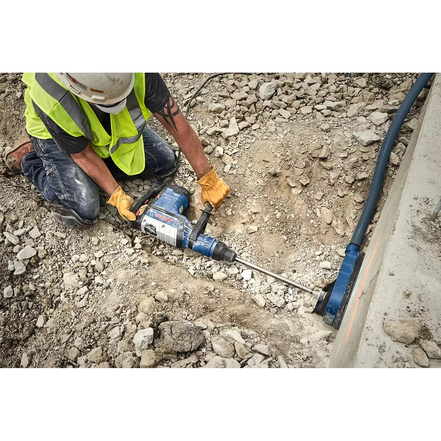 Bosch RH745 Corded 1-3/4″ 2-Mode Variable Speed SDS-Max Rotary Hammer, 120V 13.5A