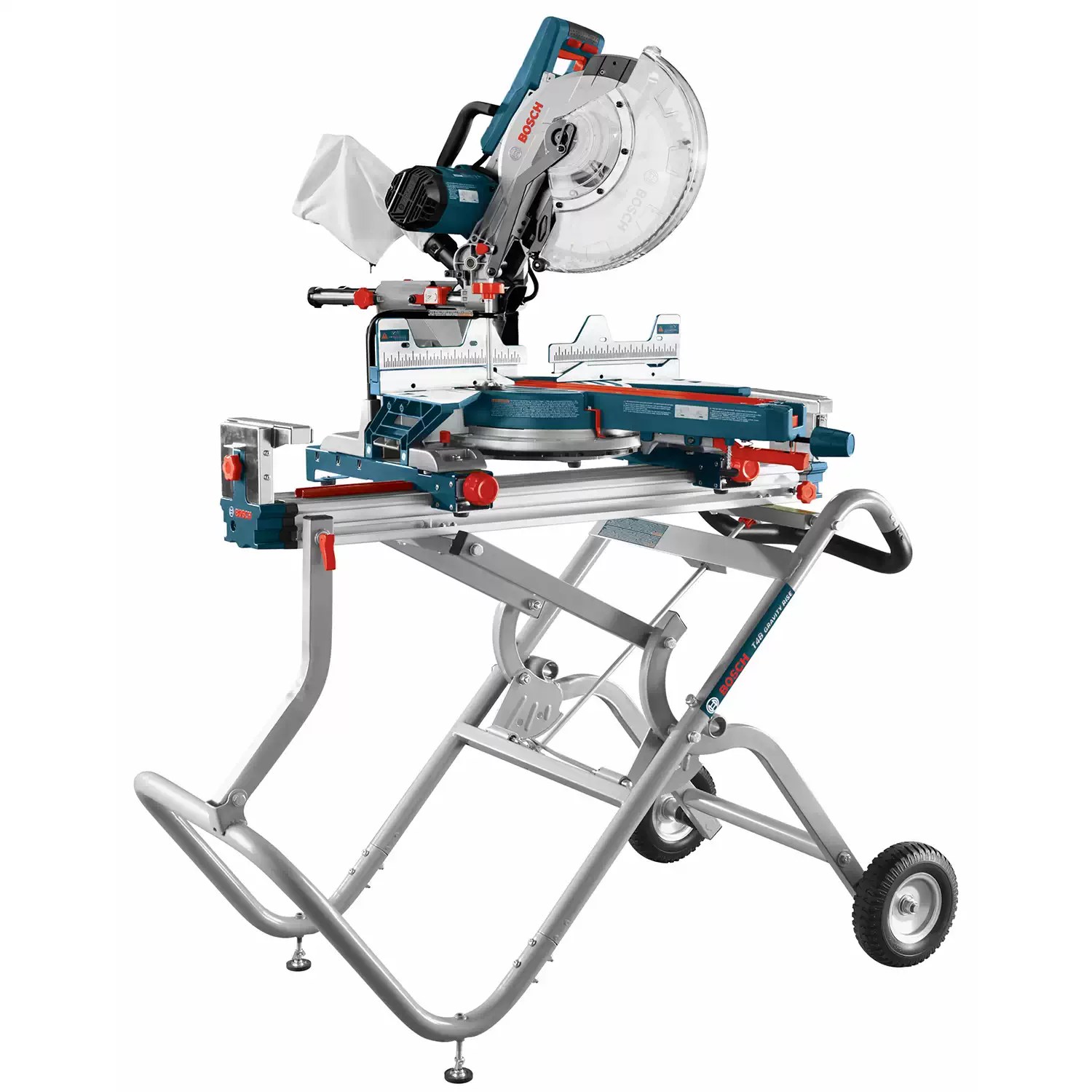 Bosch T4B Professional Grav-Rise Miter Saw Stand w/ Wheels