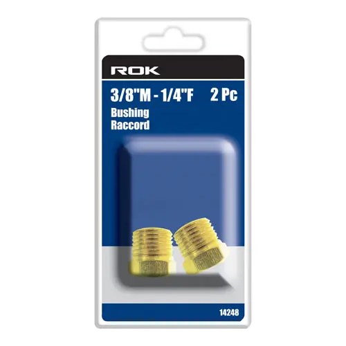 ROK 14248 BUSHING 3/8M - 1/4F 2PC.