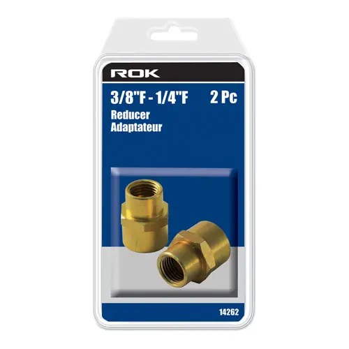 ROK 14262 REDUCERS 1/4 IN.X 3/8 IN. 2PC