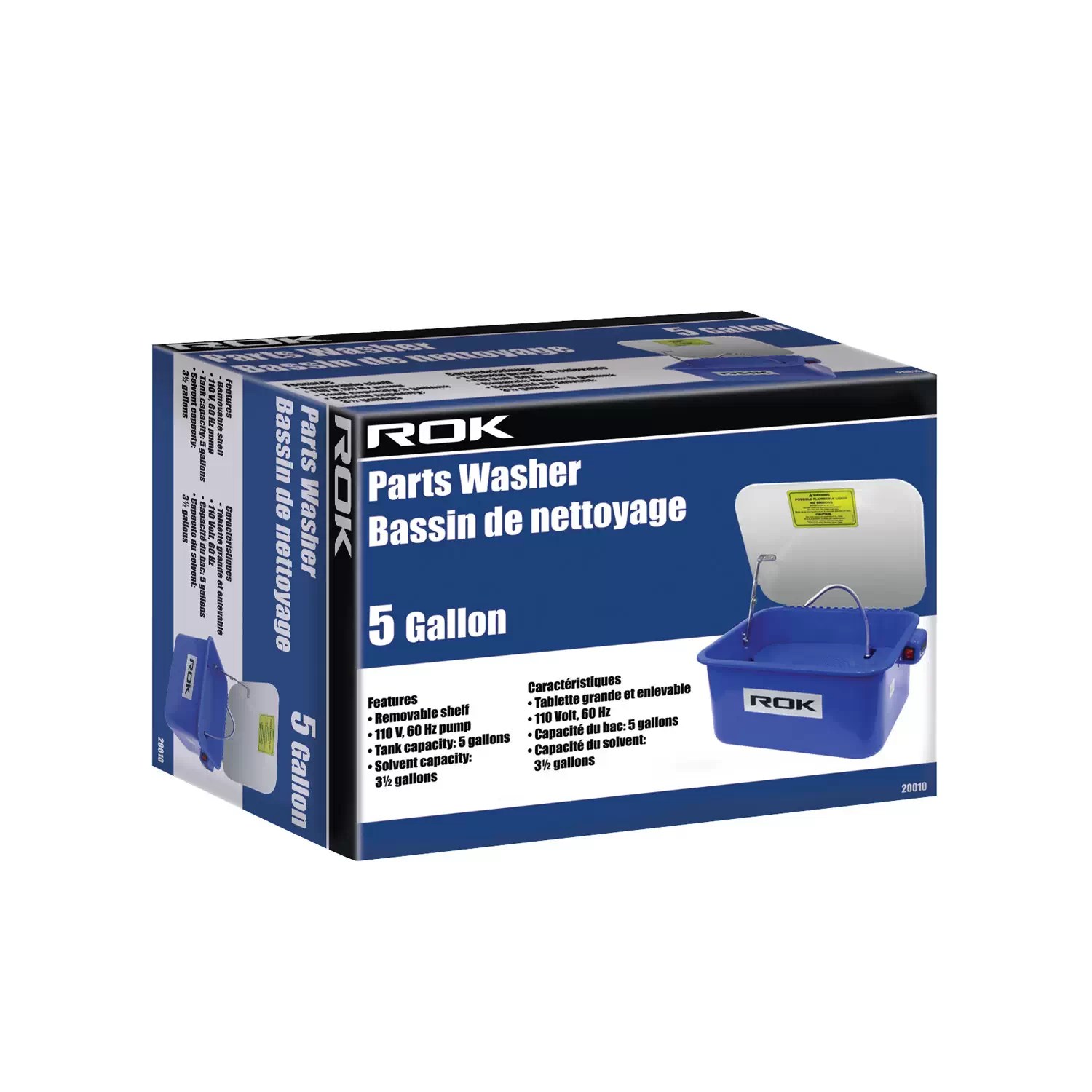 ROK 20010 5 Gallon Parts Washer