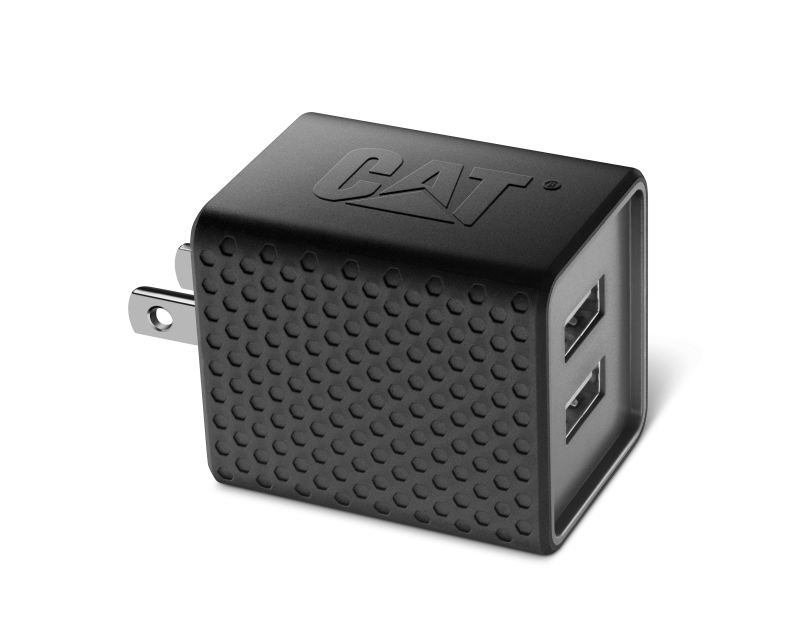 Cat Phones AC2USB-BLK DUAL USB WALL ADAPTOR