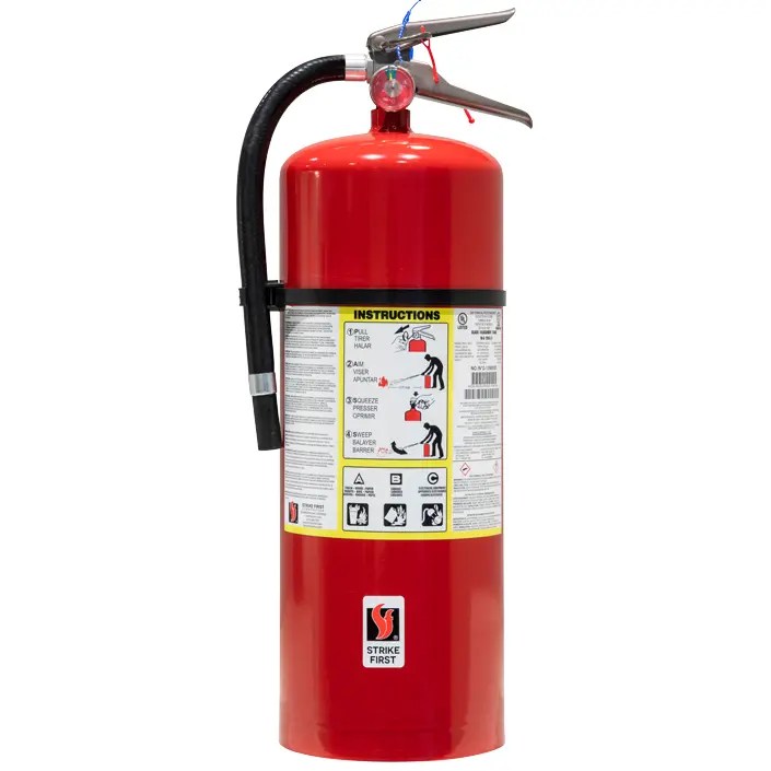 Strike First SF-ABC1020 ABC Dry Chemical Fire Extinguisher with Wall Hanger, 20lbs