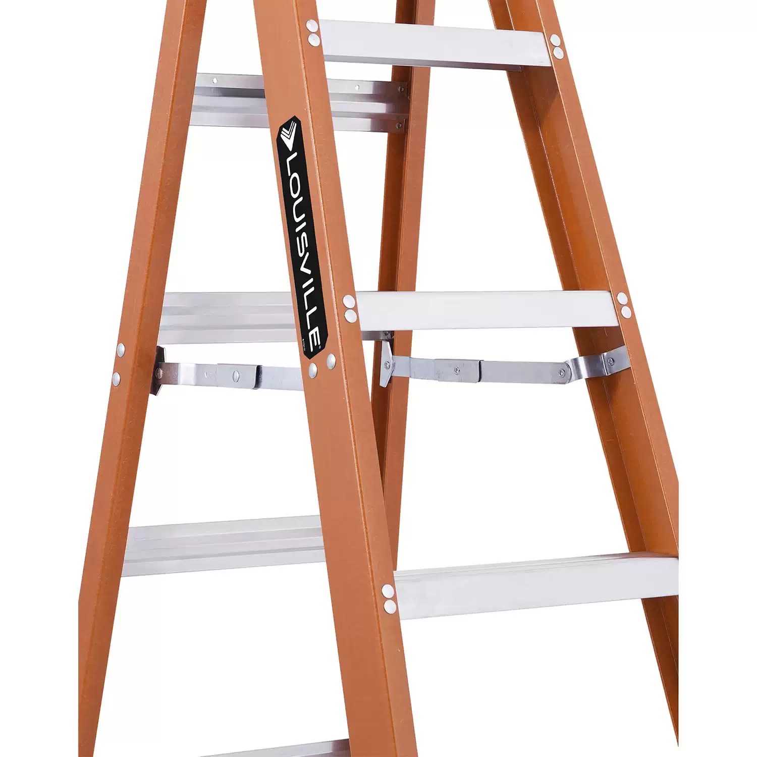 Louisville FS1506 6' Fiberglass Step Ladder, Type 1A 300lb Capacity
