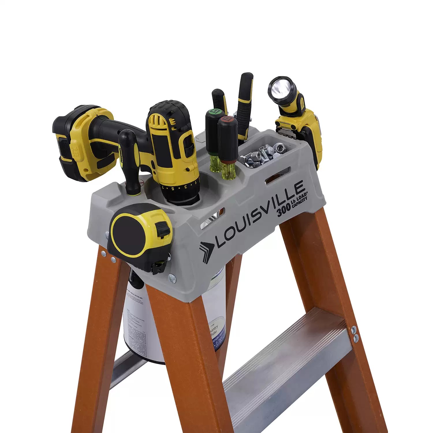 Louisville FS1506 6' Fiberglass Step Ladder, Type 1A 300lb Capacity