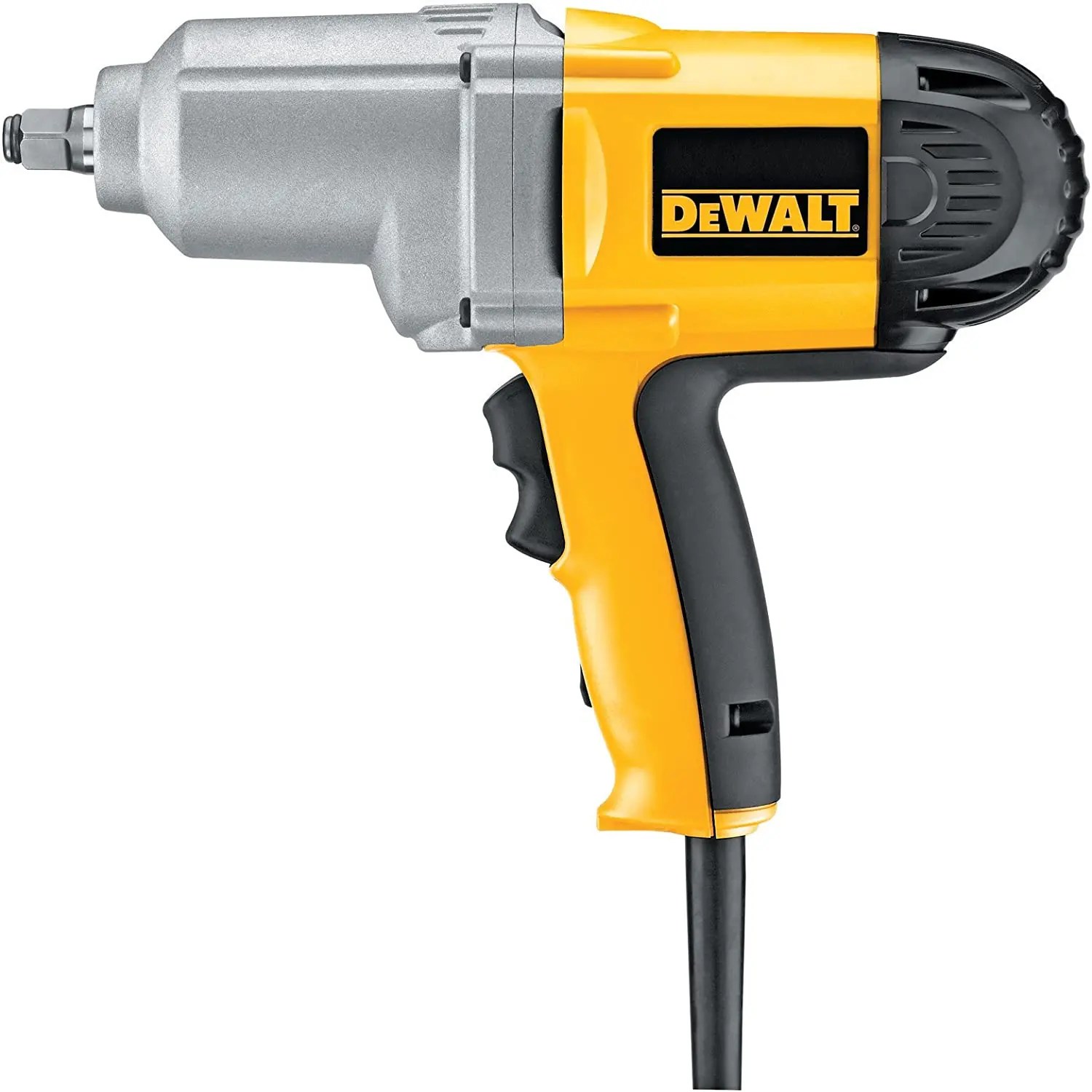 Dewalt Refurbished DW293R Corded 1/2" Impact Wrench, Hog Ring Anvil, 120V 7.5A, Factory Reconditioned