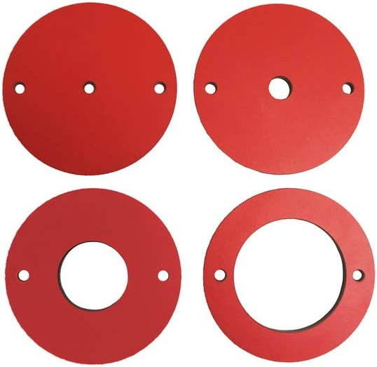 SawStop RT-PIR 4 pc Phenolic Insert Ring Set for Router Plates