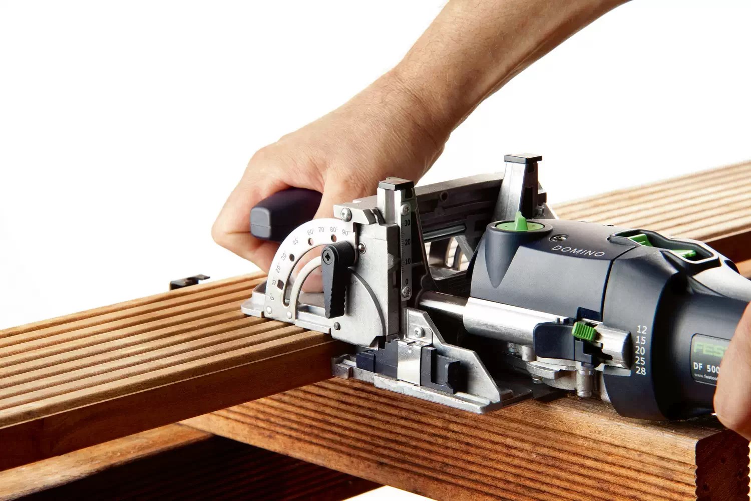 Festool 576423 DOMINO Joiner with Trim & Cross Stops DF 500 Q-Set