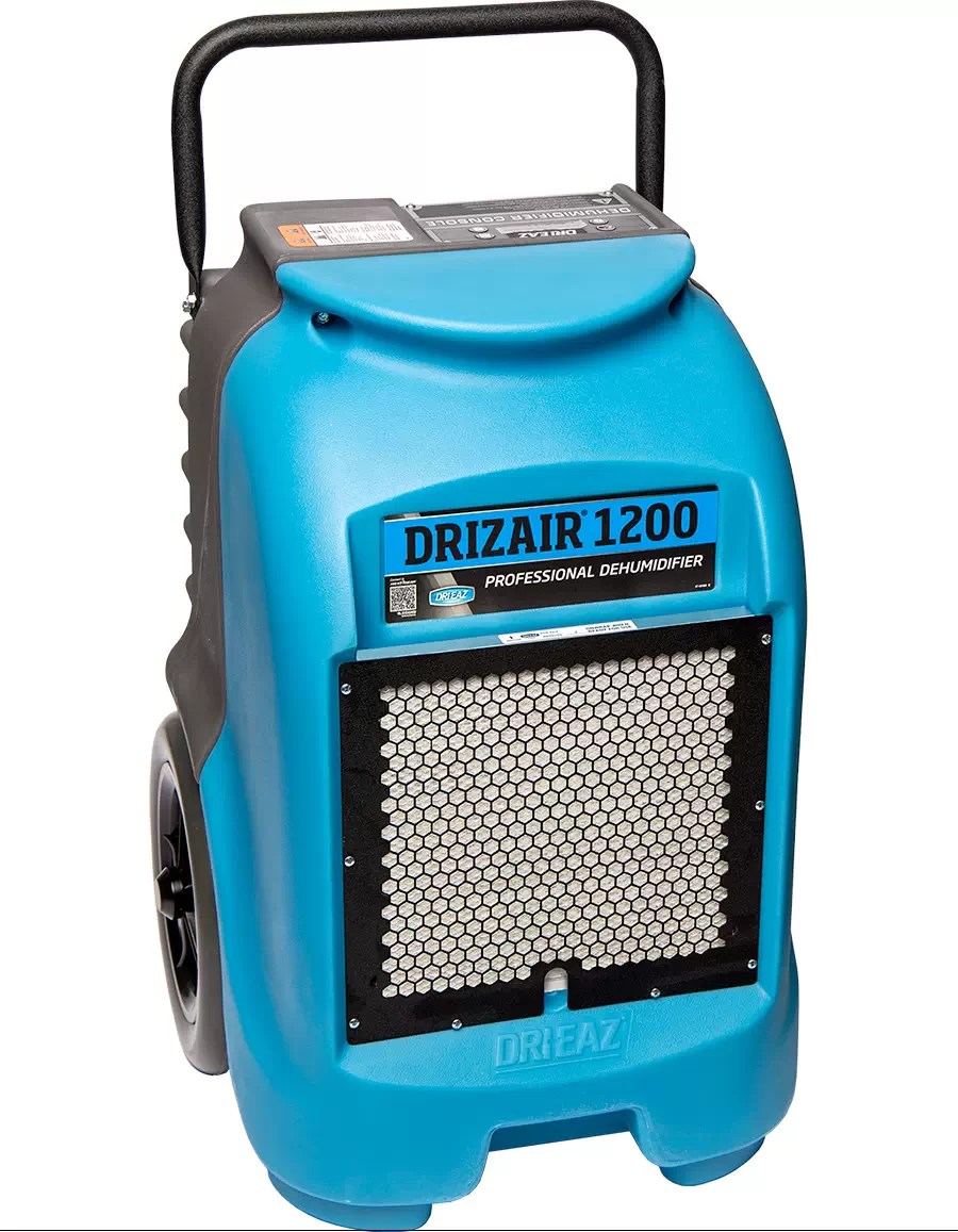 Dri-Z-Air F203-A 1200 68L Commercial Dehumidifier, Auto Pumpout, 115V