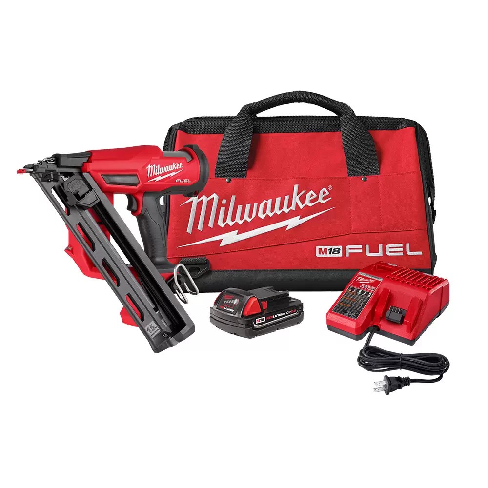 Milwaukee 2839-21CT M18 FUEL 15 Gauge Finish Nailer Kit