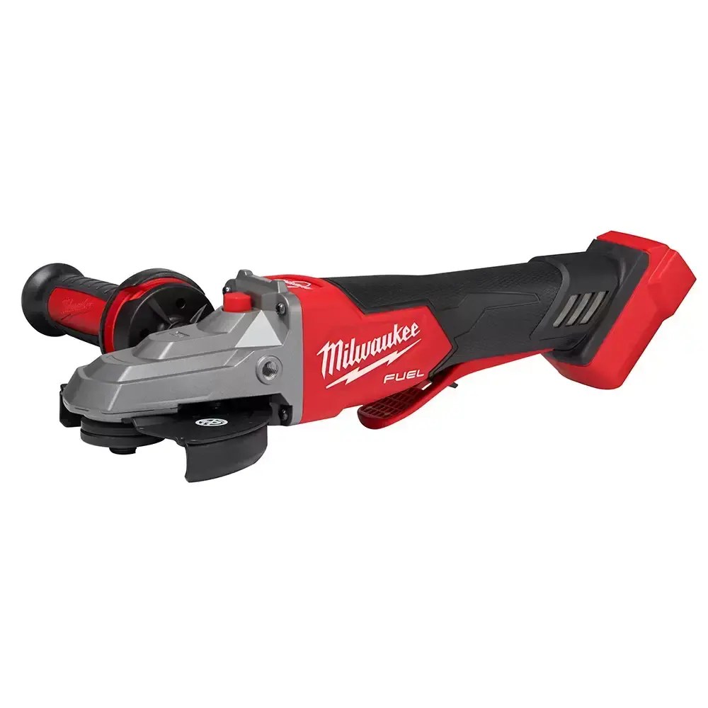 Milwaukee 2886-20 M18 FUEL 5 in. Flathead Braking Grinder, Paddle Switch No-Lock