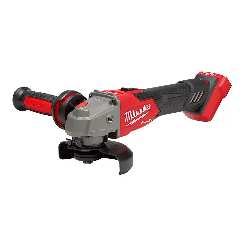 Milwaukee 2889-20 M18 FUEL 4-1/2 in. / 5 in. Variable Speed Braking Grinder, Slide Switch Lock-On
