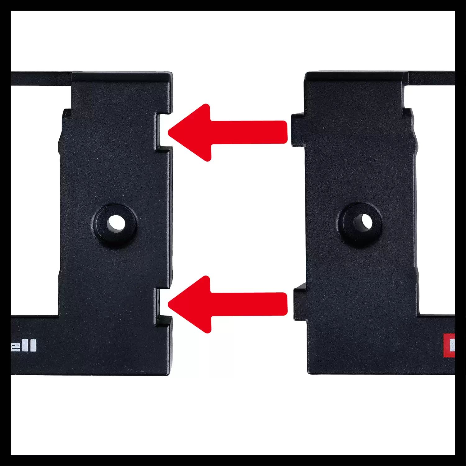 Einhell 4514156 2PC Power X-Change Battery Wall Mount Set