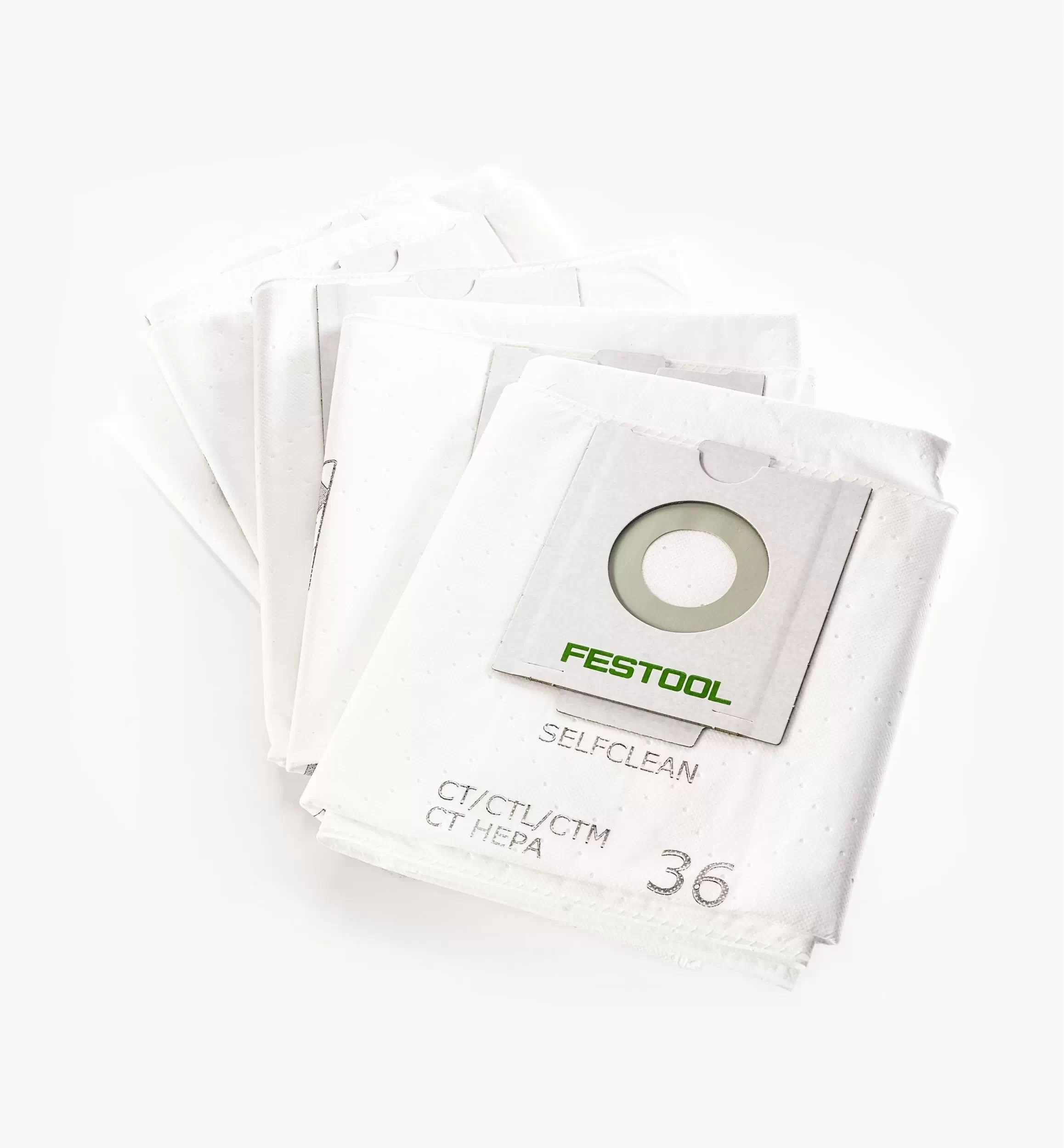 Festool 496186 SELFCLEAN Filter Bag SC FIS-CT 36/5
