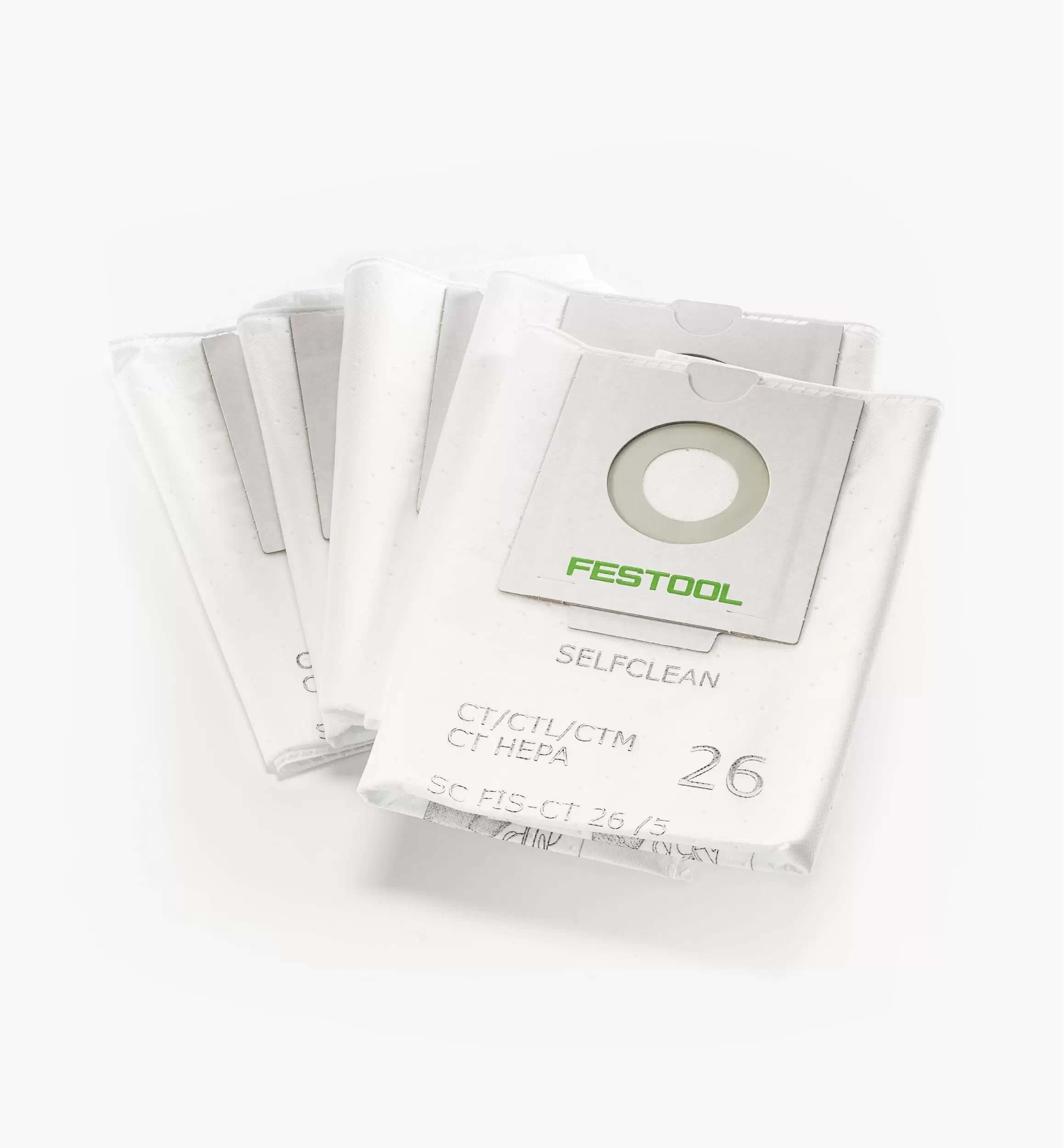 Festool 496187 SELFCLEAN Filter Bag SC FIS-CT 26/5