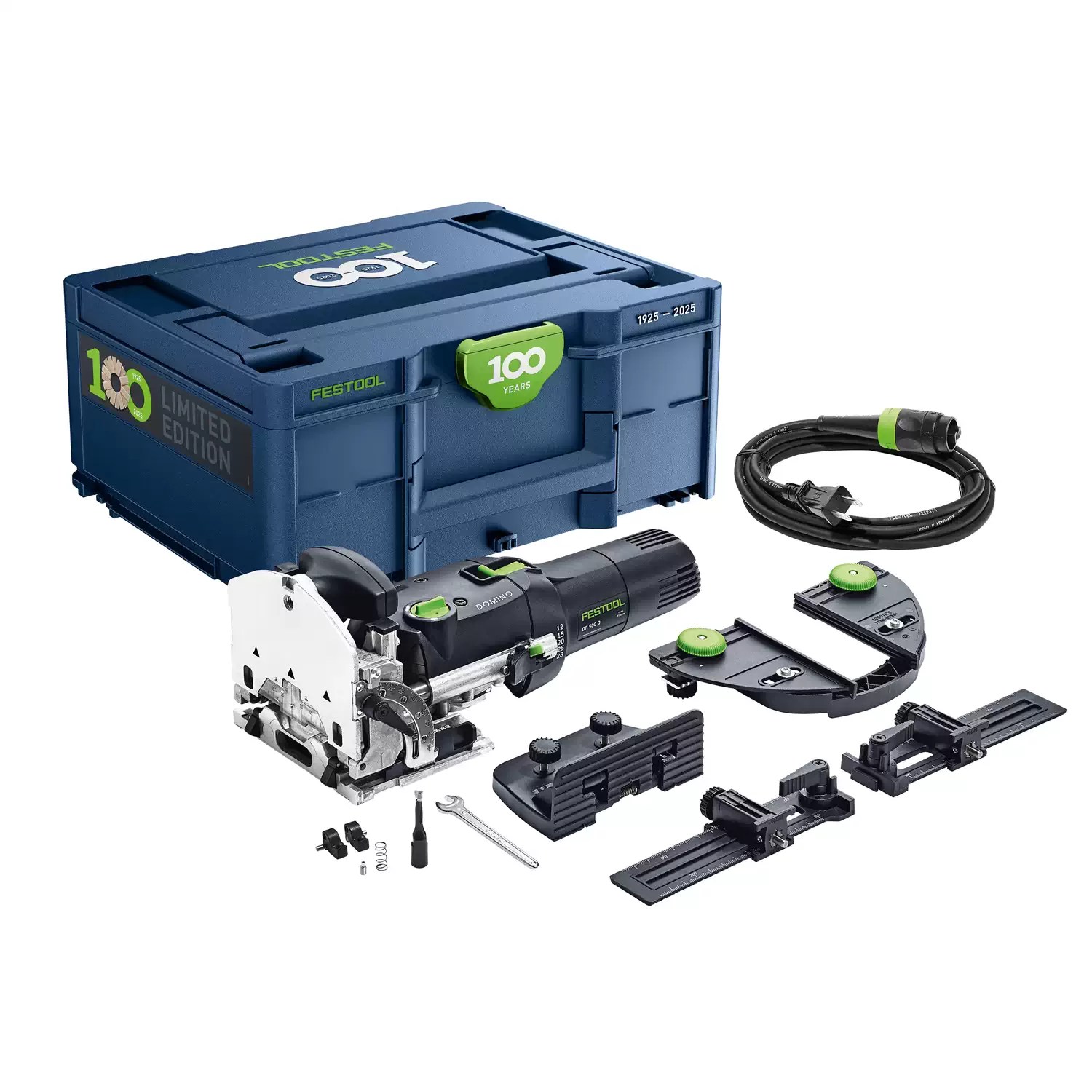 Festool 578243 Domino Joiner DOMINO DF 500 Q-Set 100 Years Limited Edition