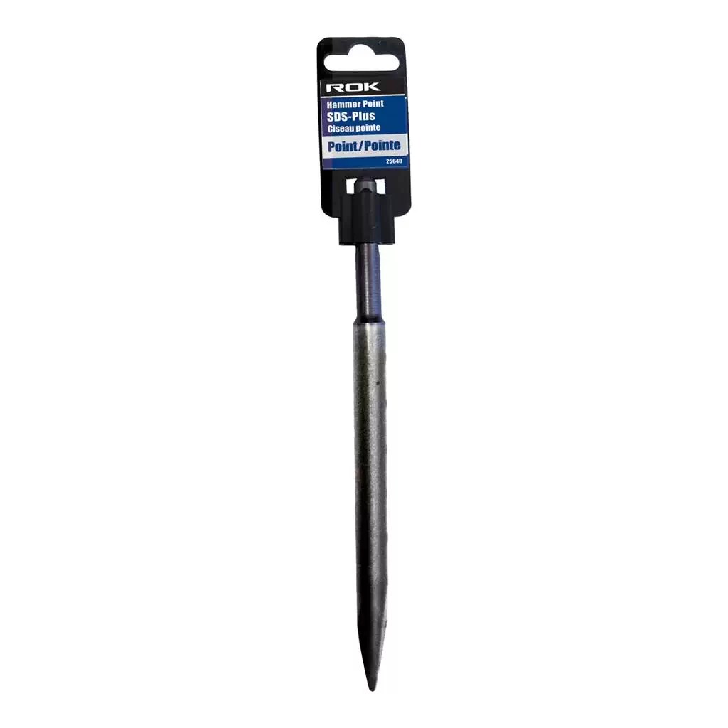 ROK 25640 SDS Plus Hammer Point Chisel