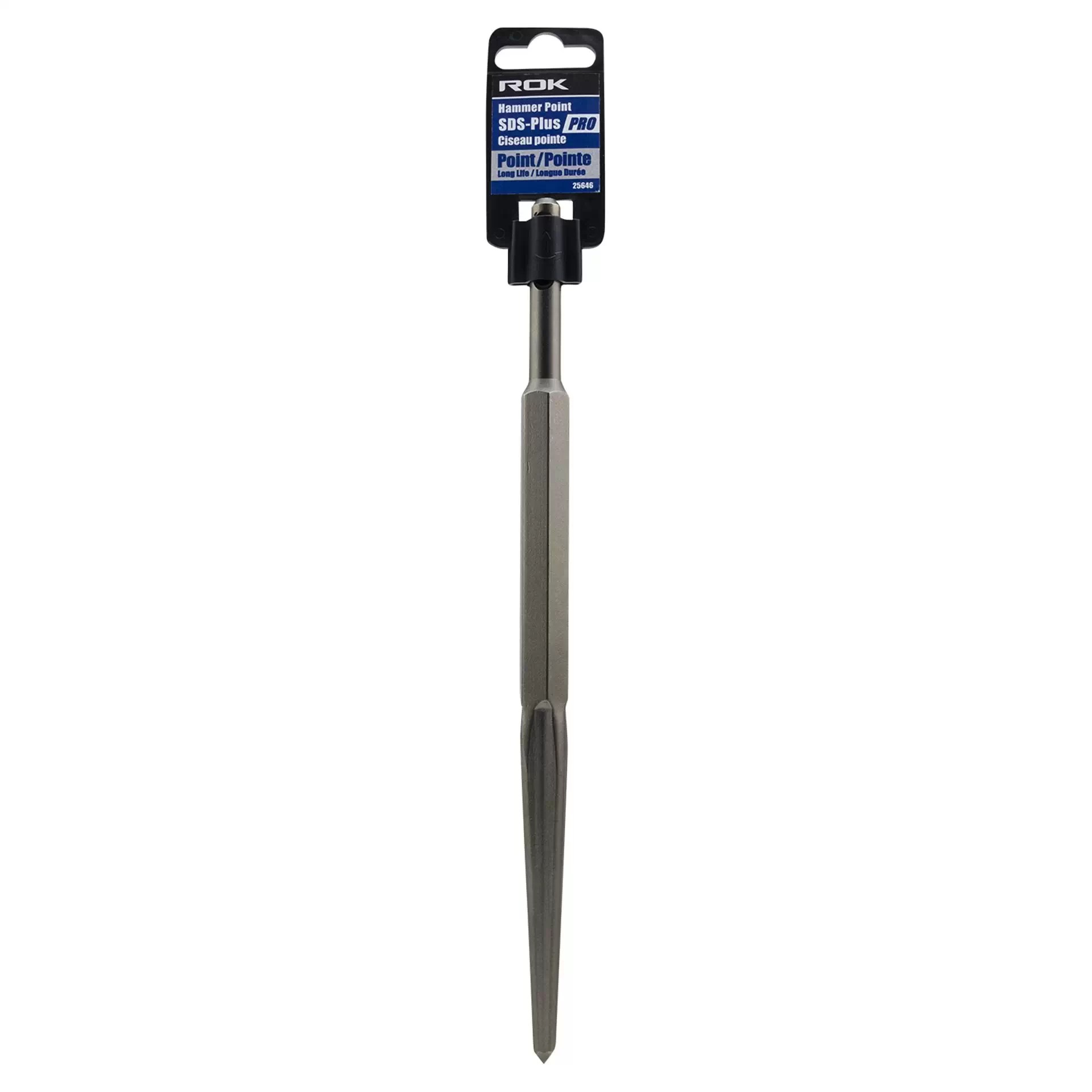 ROK 25646 Long Life SDS Plus Hammer Point Chisel