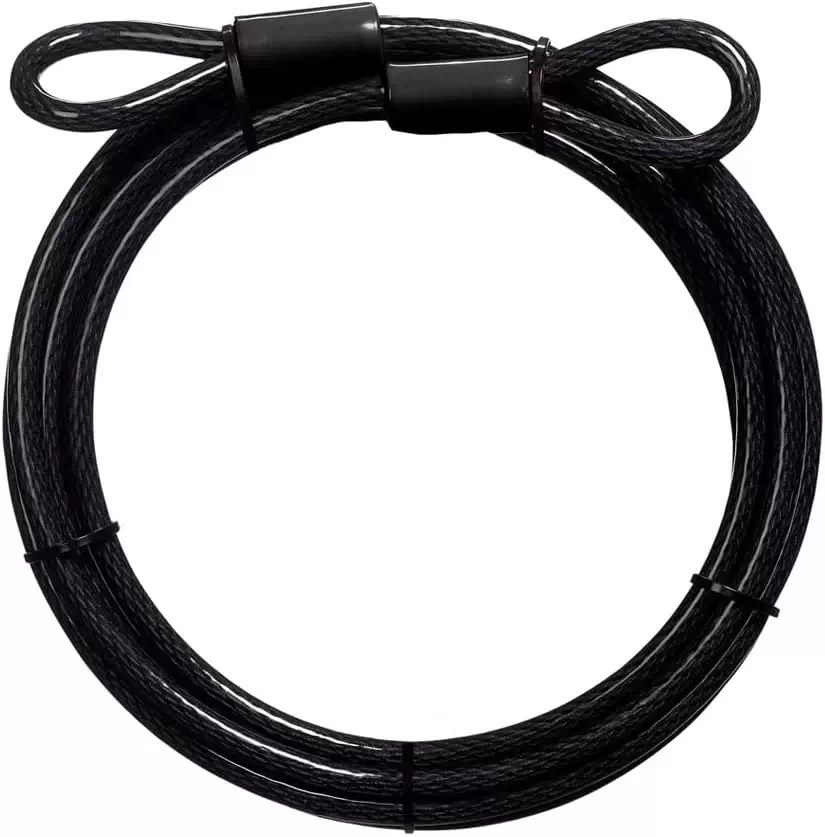 Master Lock 72DPF 15ft (4.6m) Long x 3/8in (10mm) Diameter Looped End Cable