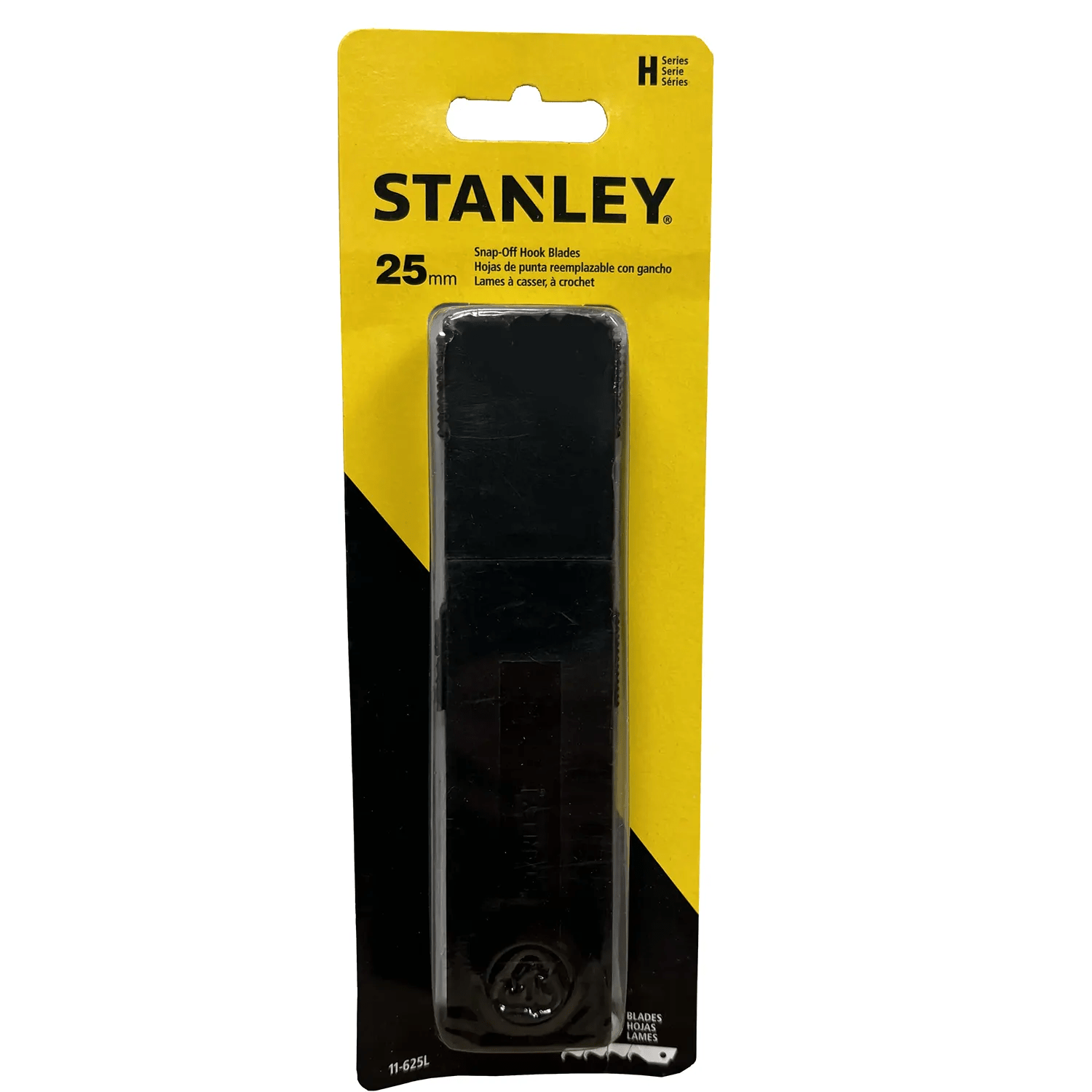 Stanley 11-625L 25mm Snap-Off Hook Blade, Utility Blades, 20PK