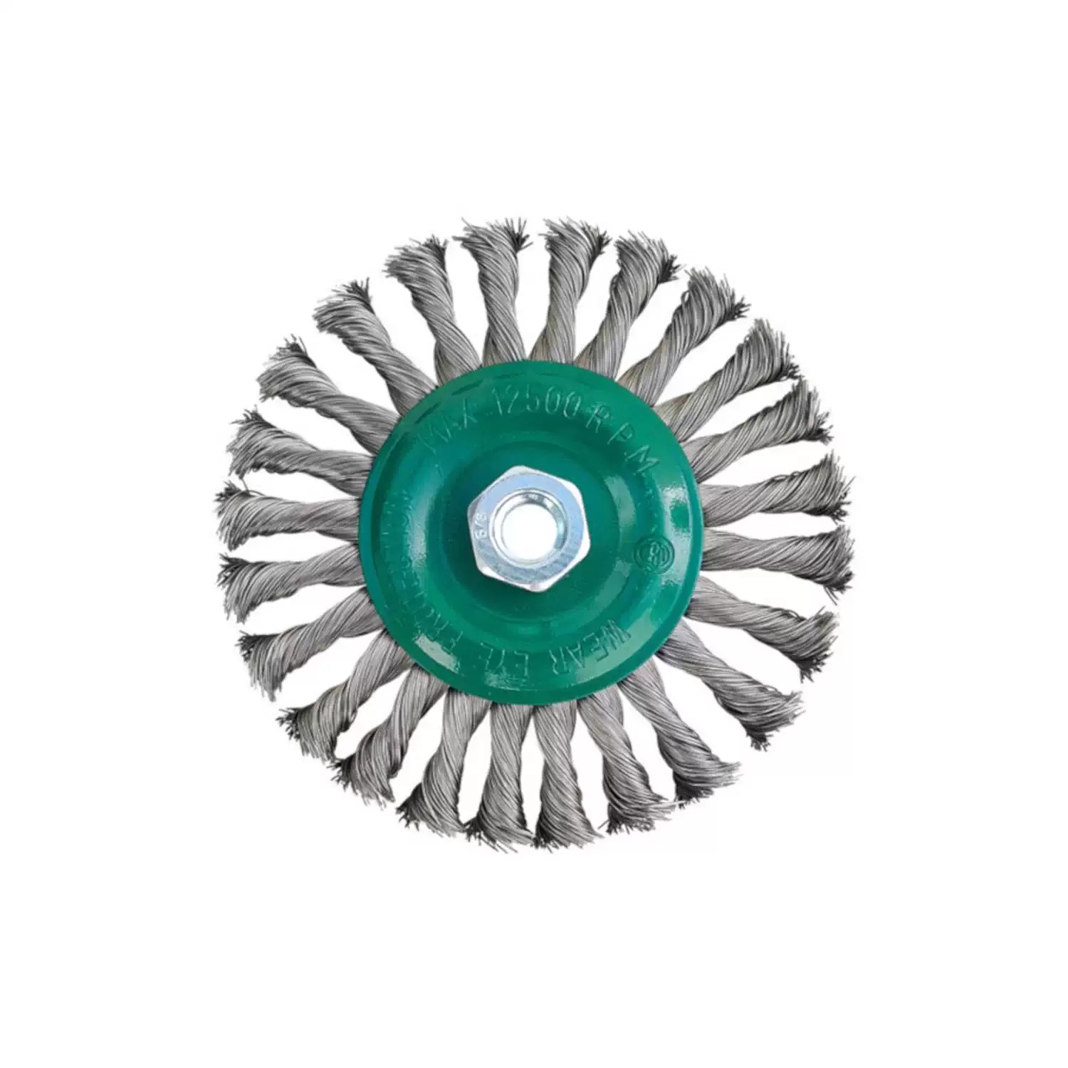 Platinum TO-3600C Original 4-1/2" x 5/8"-11 Stainless Steeel Twist Knot Wire Wheel