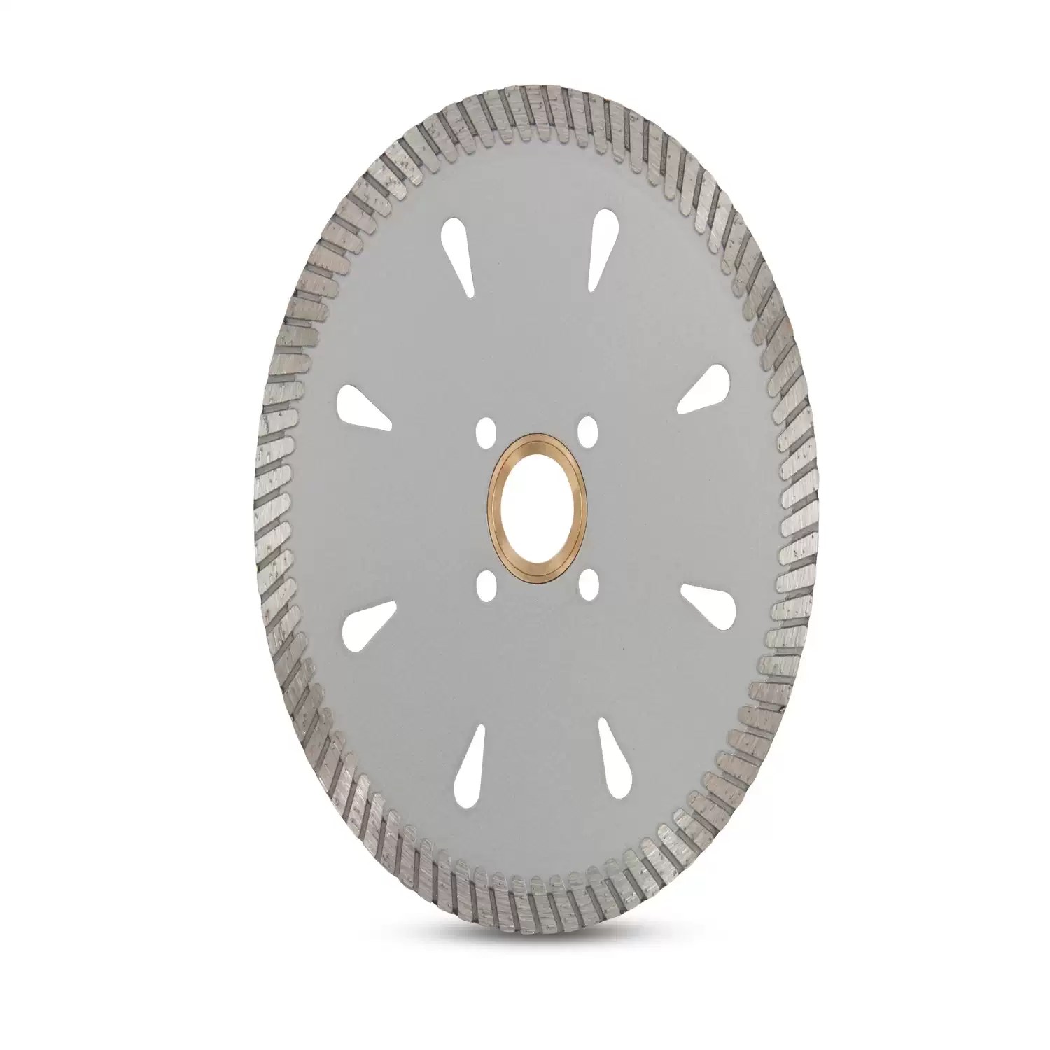 Pearl DIA05GRTE 5" x .090 P3 Granite Turbo Rim Diamond Blade 5/8″, 20mm, 7/8″, 4 Hole