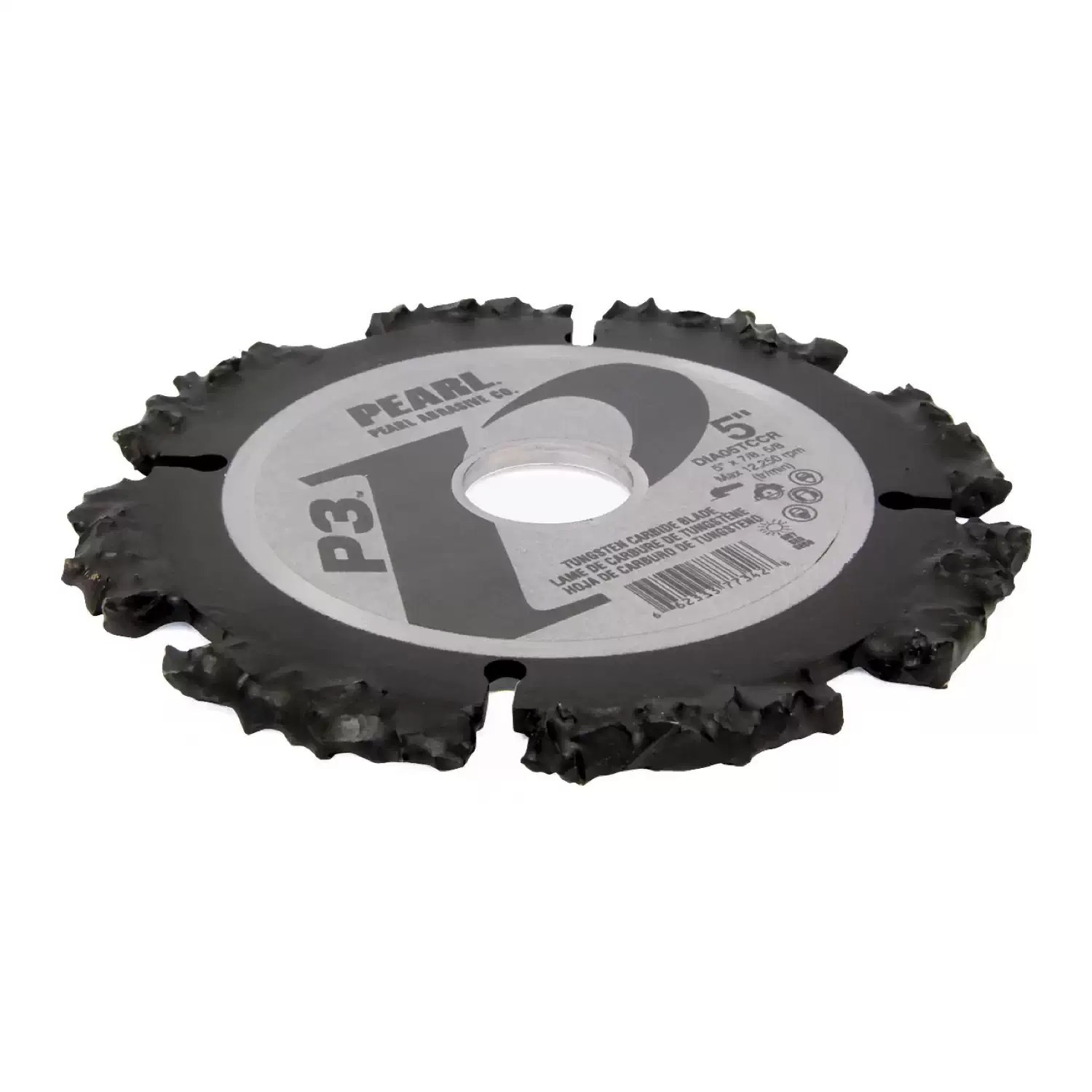 Pearl DIA05TCCR 5" P3 Random Tungsten Carbide Cutting Blade 5/8″, 7/8″