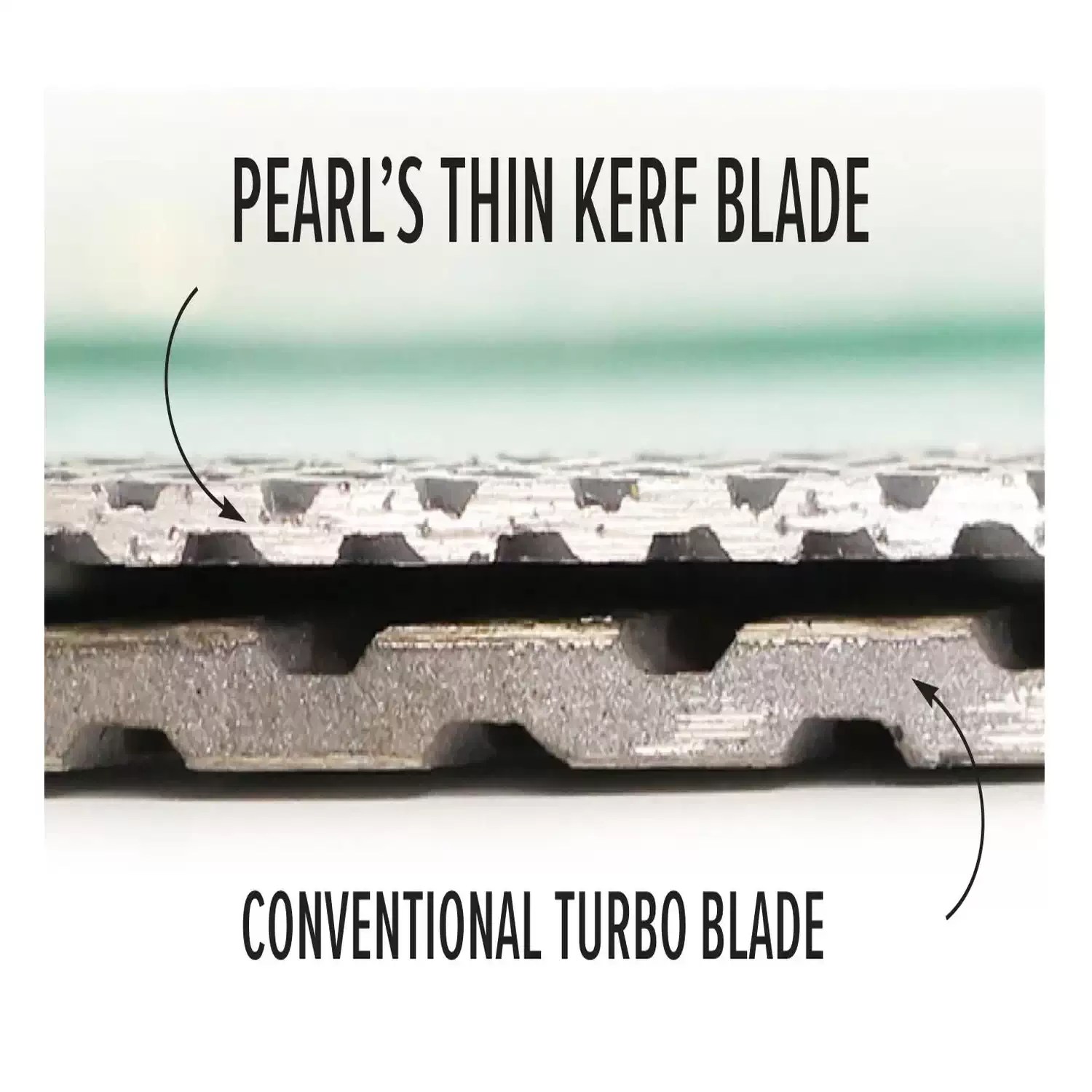 Pearl DIA07TT P4™ Thin Mesh Turbo Porcelain Blade 7" 5/8"-DKO-7/8"