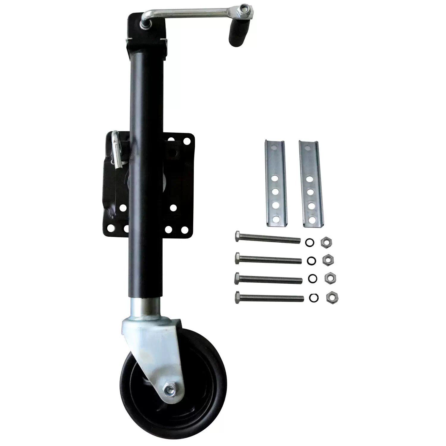 Braber Equipment TJ-06-01KX 10" Trailer Jack with Wheel