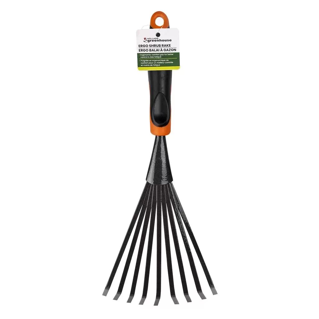 GREENHOUSE G000158G Ergo Hand Shrub Rake
