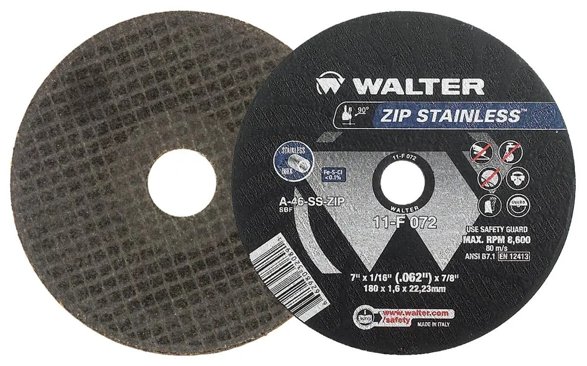 Walter Surface Technologies 11F072 7" X 1/16"
