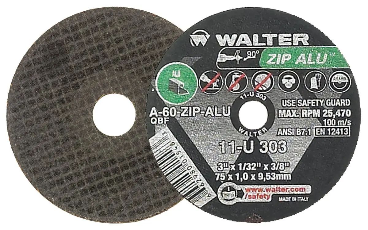 Walter Surface Technologies 11U303 CUT-OFF WHEEL 3X 1/32&quot; X 3/8&quot;