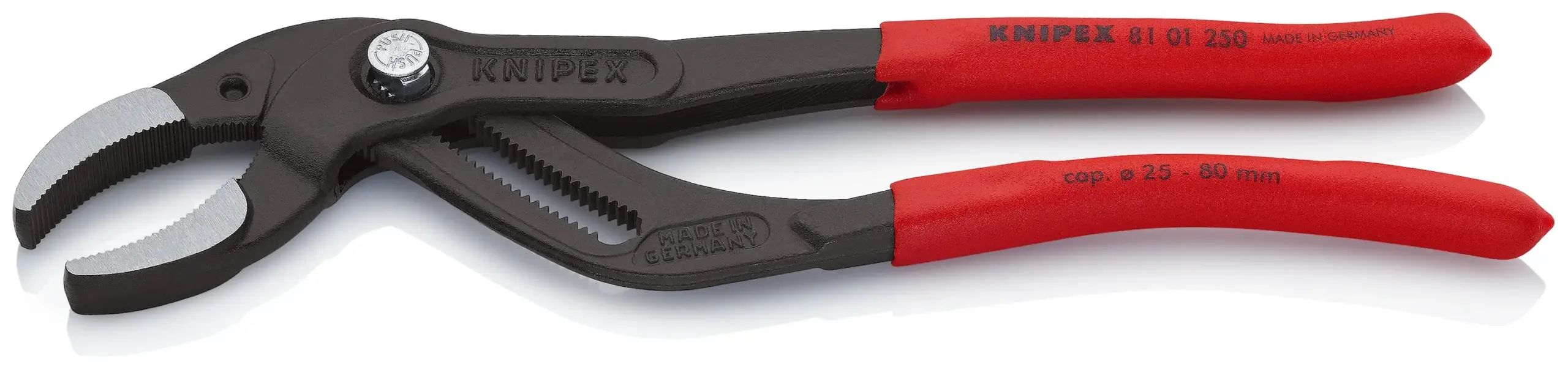 KNIPEX 81 01 250 SBA 10" Pipe Gripping Pliers-Serrated Jaws