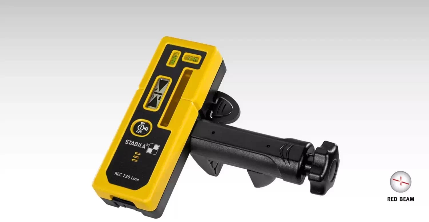 STABILA 07335 REC 220 Laser Line Receiver with Bracket