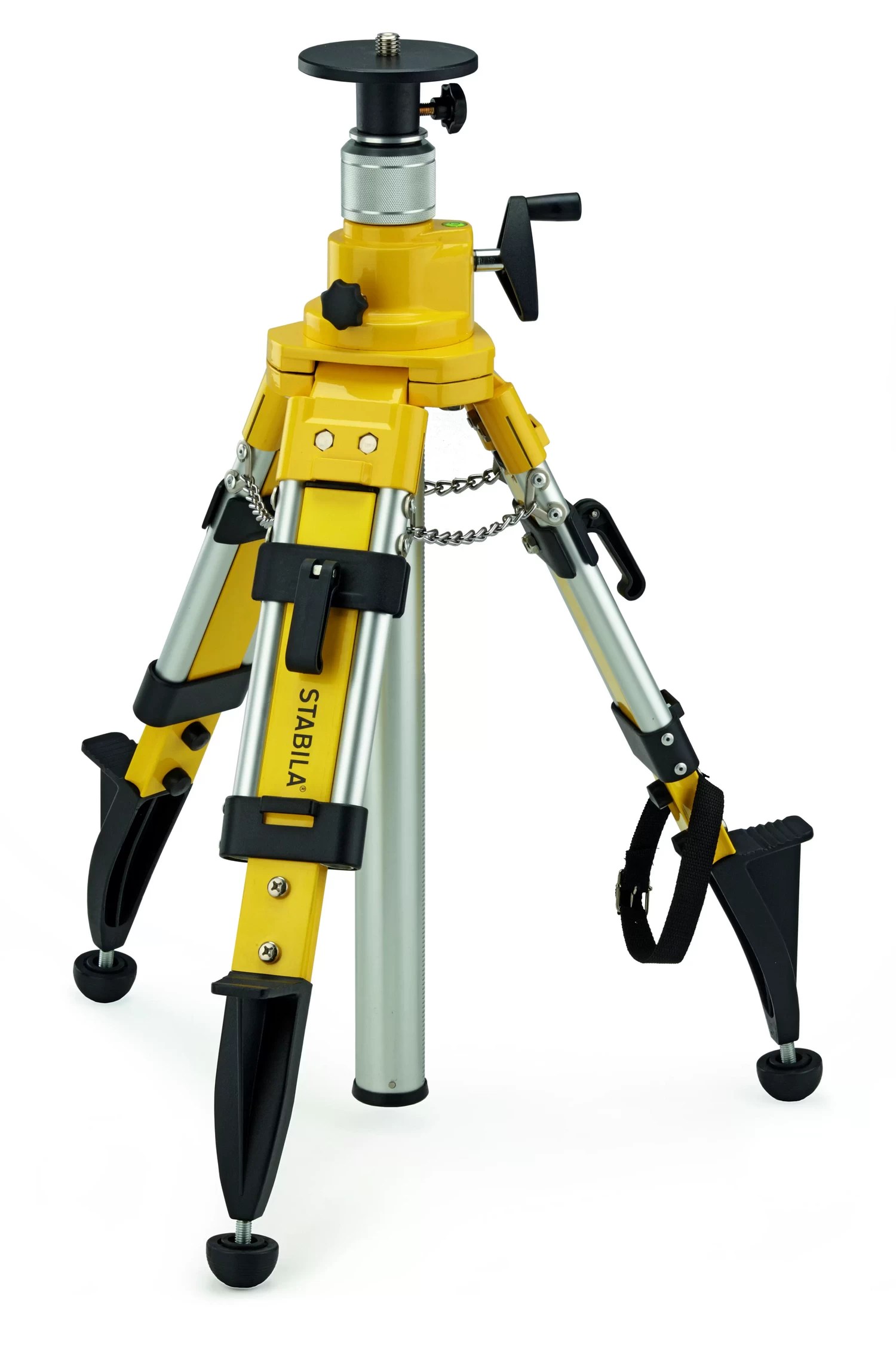 STABILA 08560 27in- 66in Premium Quality Elevator Tripod with 5/8- 11 stud.