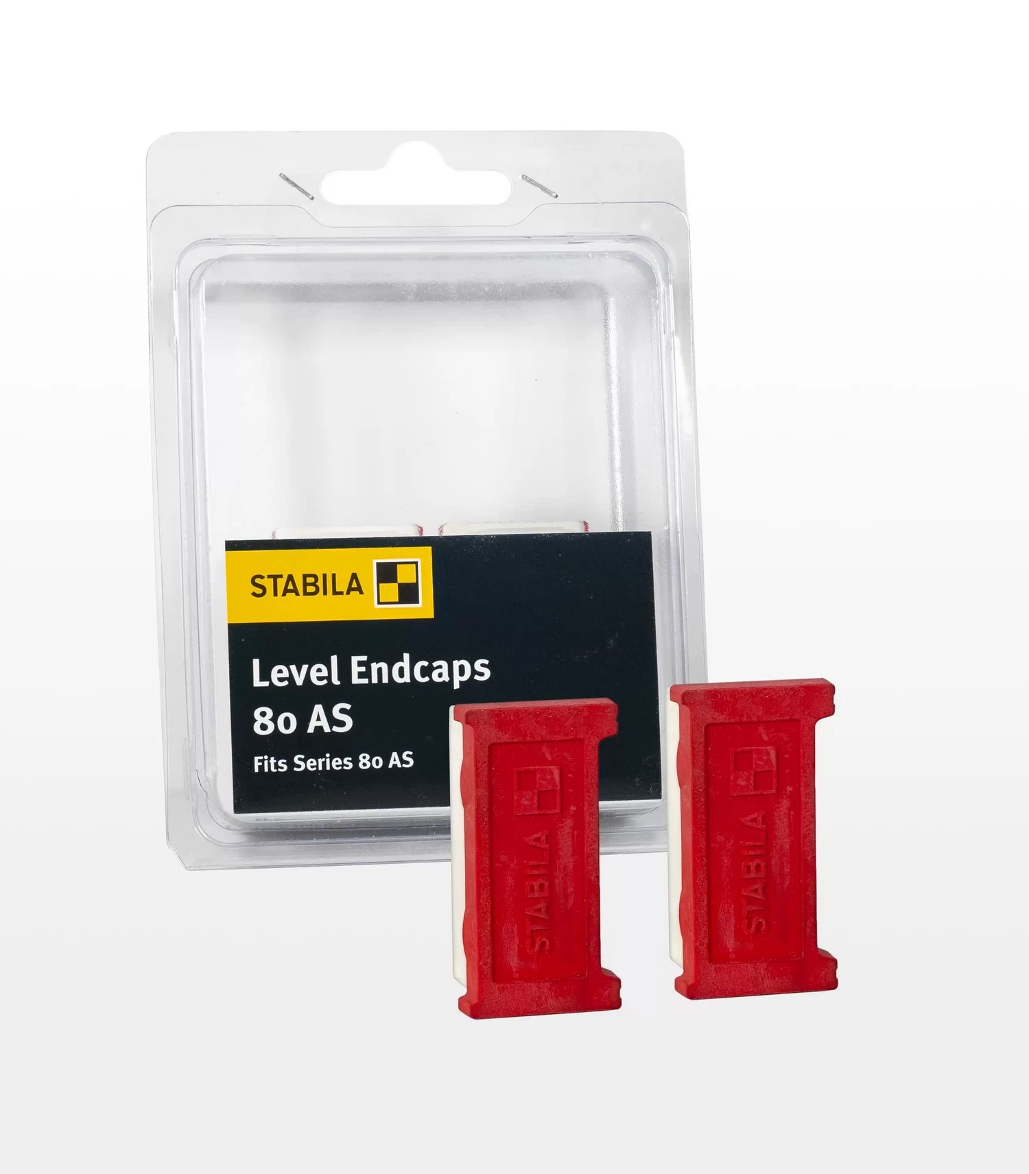 STABILA 20045 Rubber End Caps TYPE 80 AS-2 / 80-AS M-2, 2PK