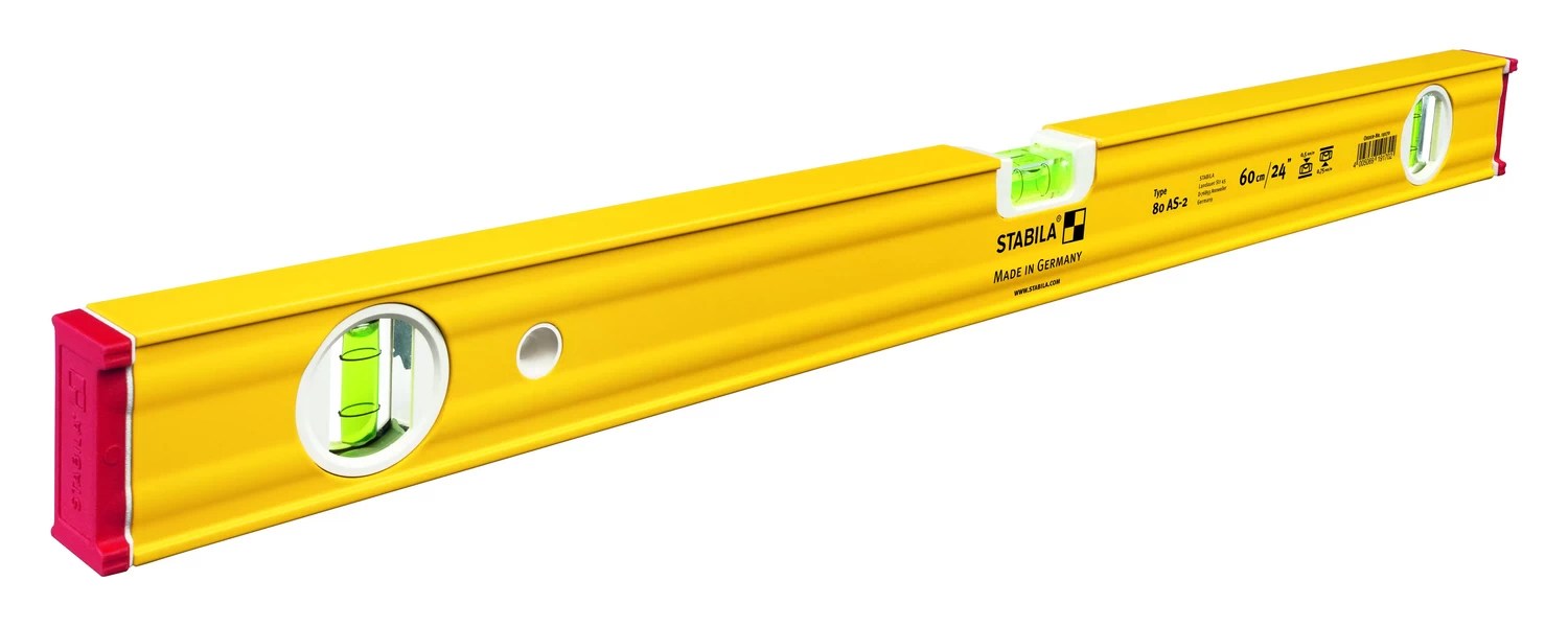 STABILA 29024 Type 80 AS-2 level, 24" (60 cm)