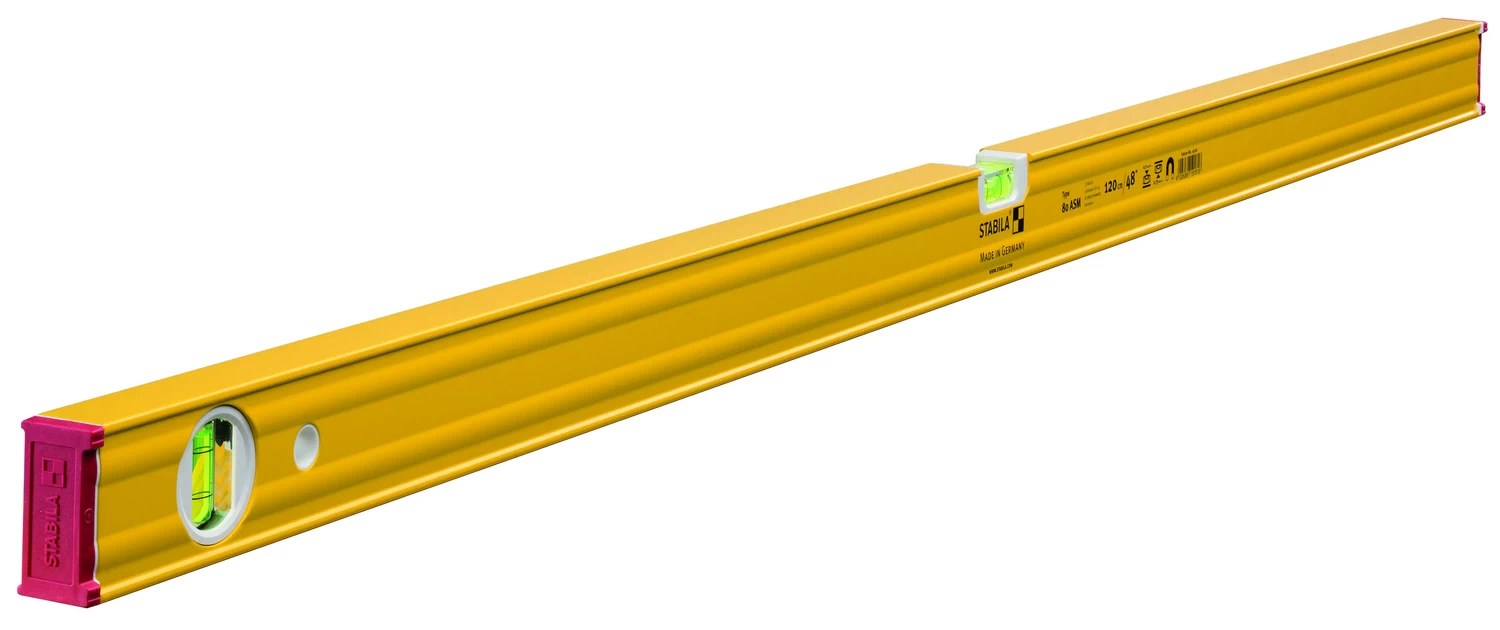 STABILA 29248 Type 80 ASM-2 spirit level, 48" (120 cm)
